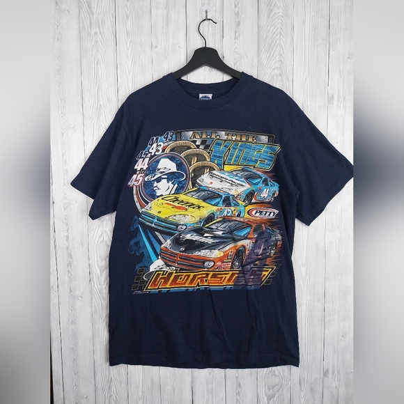 Vintage Other - Vintage NASCar The King Richard Petty Racing Double Sided 2001 Cygnus Size L